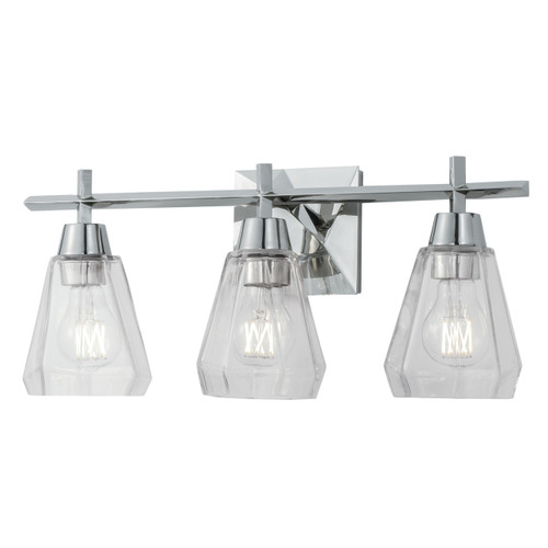 Arctic Vanity Light - Polished Nickel (8283-PN-CL)