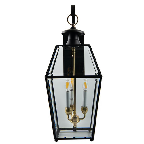 Olde Colony Outdoor Wall Light - Black (1067-BL-BE)