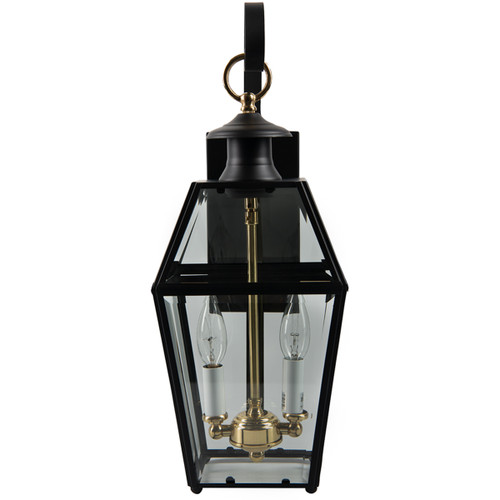 Olde Colony Outdoor Wall Light - Black (1066-BL-BE)