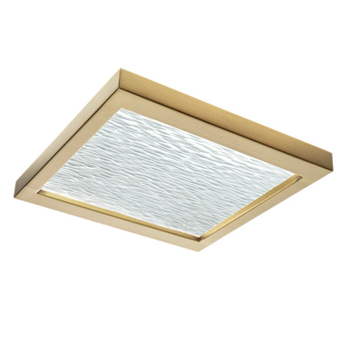 For-Square LED Flush Mount Light - Satin Brass (5391-SB-WV)