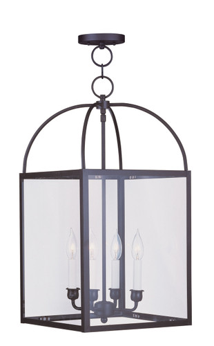 Milford 4 Light Bronze Chain Lantern (4042-07)