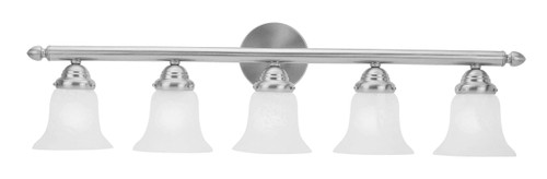 Neptune 5 Light Brushed Nickel Bath Vanity (1065-91)