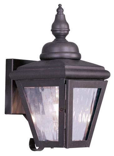 Cambridge 1 Light Bronze Outdoor Wall Lantern (2030-07)