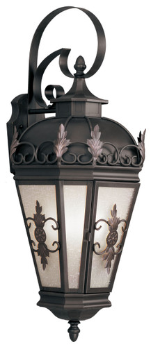 Berkshire 3 Light Bronze Outdoor Wall Lantern (2196-07)