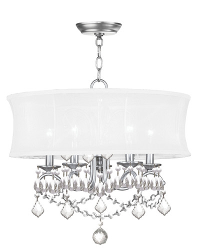 Newcastle 5 Light Brushed Nickel Chandelier (6305-91)