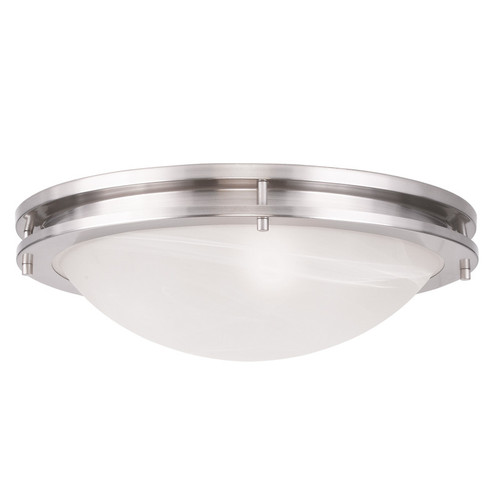 Ariel 3 Light Brushed Nickel Ceiling Mount (7059-91)