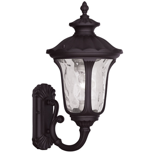 Oxford 1 Light Bronze Outdoor Wall Lantern (7852-07)