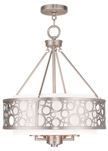 Avalon 5 Light Brushed Nickel Chandelier (86795-91)