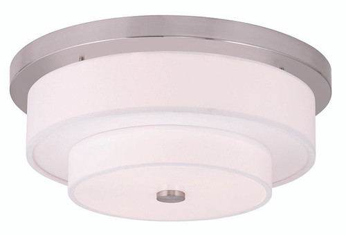 Meridian 4 Light Brushed Nickel Ceiling Mount (50865-91)