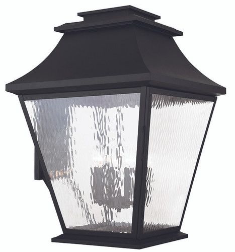 Hathaway 6 Light Black Outdoor Wall Lantern (20251-04)