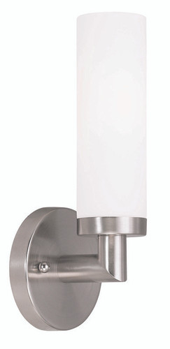 Aero 1 Light Brushed Nickel Ada Wall Sconce (10103-91)