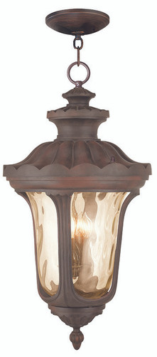 Oxford 4 Light Imperial Bronze Outdoor Pendant Lantern (76703-58)