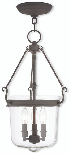 Rockford 3 Light Bronze Pendant (50484-07)