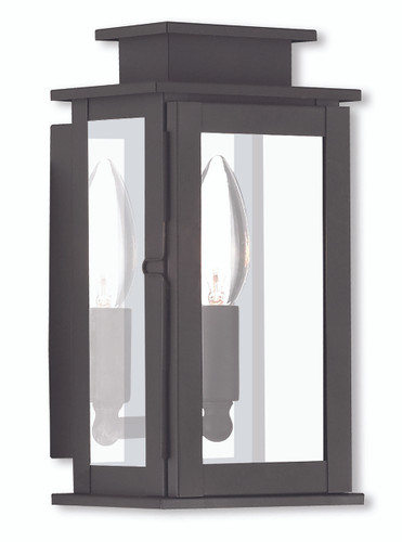 Princeton 1 Light Bronze Outdoor Wall Lantern (20191-07)