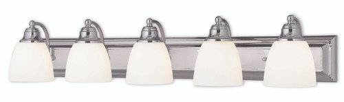 Springfield 5 Light Polished Chrome Bath Vanity (10505-05)