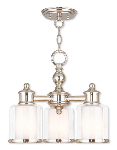 Middlebush 3 Light Polished Nickel Mini Chandelier (40203-35)