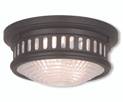 Berwick 2 Light Bronze Ceiling Mount (73051-07)