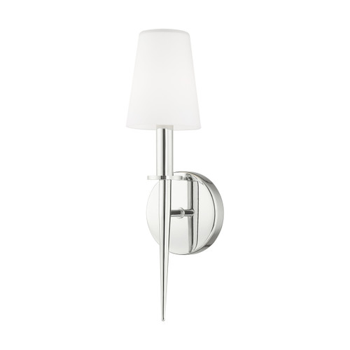 Witten 1 Light Polished Chrome Ada Wall Sconce (41692-05)