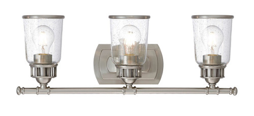 Lawrenceville 3 Light Brushed Nickel Bath Vanity (10513-91)