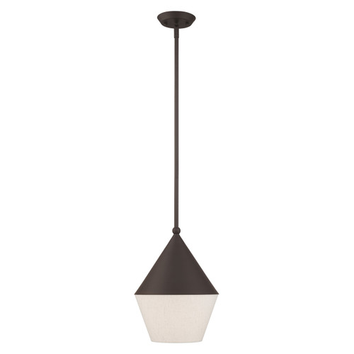 Stockholm 1 Light Bronze Mini Pendant (40714-07)