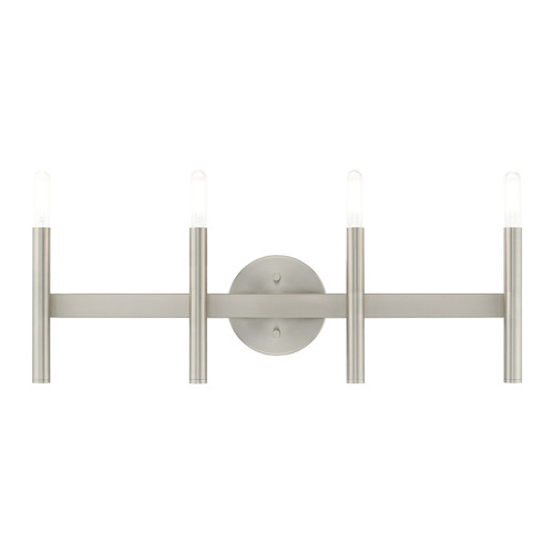 Copenhagen 4 Light Brushed Nickel Ada Bath Vanity (10344-91)