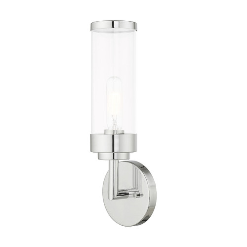 Hillcrest 1 Light Polished Chrome Ada Wall Sconce (10361-05)