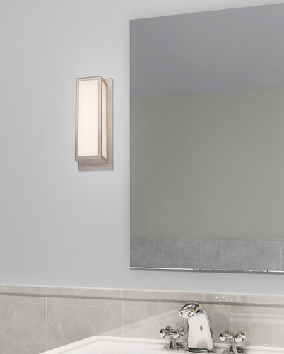 Sutter 1 Light Brushed Nickel Ada Bath Vanity (10131-91)