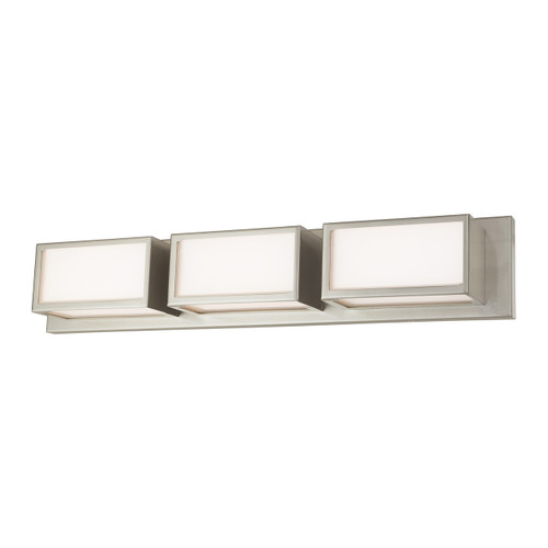 Sutter 3 Light Brushed Nickel Ada Bath Vanity (10133-91)