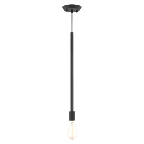 Prague 1 Light Black Pendant (45831-04)