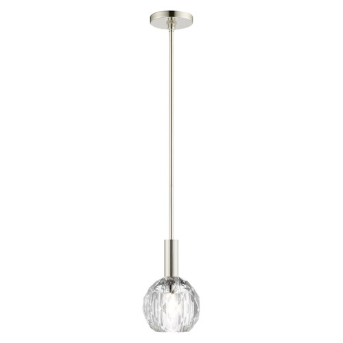 Whitfield 1 Light Polished Nickel Pendant (46321-35)