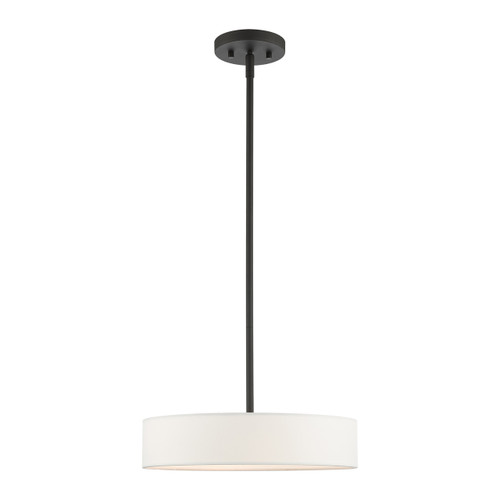 Venlo 4 Light Black With Brushed Nickel Accents Pendant (46923-04)