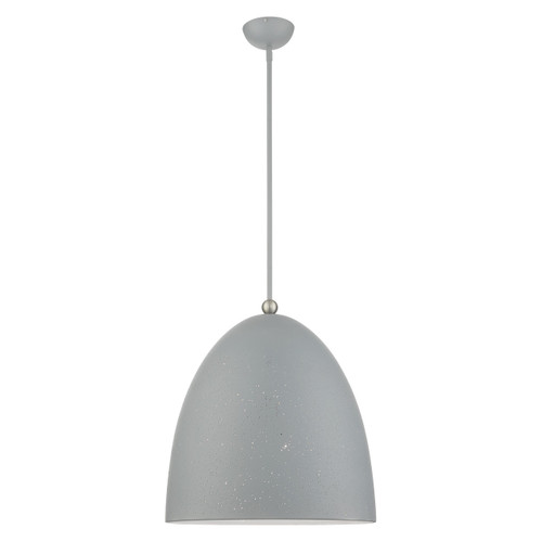 Arlington 3 Light Nordic Gray With Brushed Nickel Accents Pendant (49110-80)