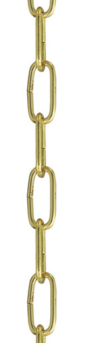 Accessories Polished Brass Standard Decorative Chain (56136-02)