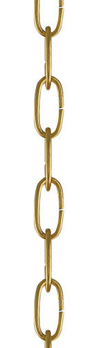 Accessories Satin Brass Standard Decorative Chain (56136-12)