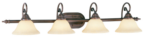 Coronado Collection 4 Light Imperial Bronze Bath Light (6124-58)