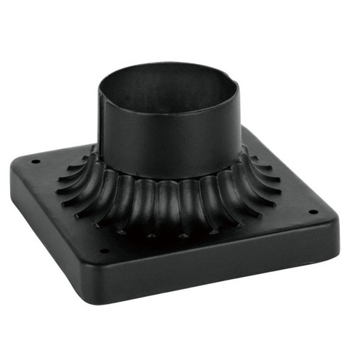 Outdoor Pier Mount Adaptors in Black (7507-04)