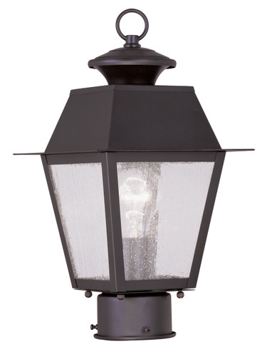 Mansfield Collection 1 Light Bronze Outdoor Post Top Lantern (2163-07)