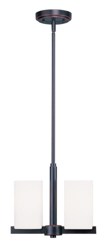 Astoria Collection 2 Light Olde Bronze Convertible Mini Chandelier/Ceiling Mount (1322-67)