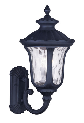 Oxford Collection 3 Light Black Outdoor Wall Lantern (7856-04)