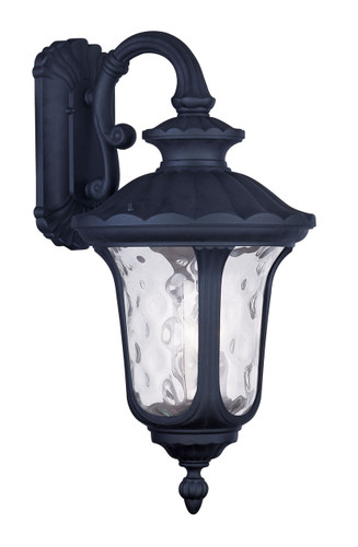 Oxford Collection 3 Light Black Outdoor Wall Lantern (7857-04)