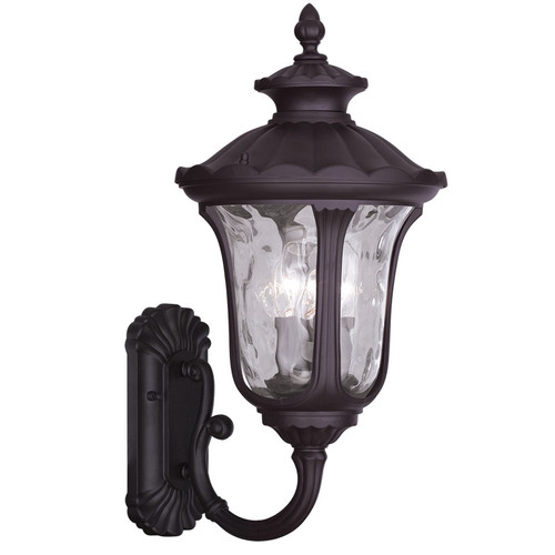 Oxford Collection 3 Light Bronze Outdoor Wall Lantern (7862-07)