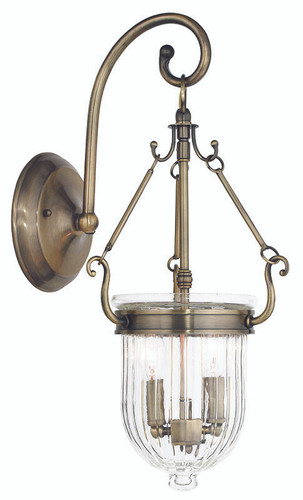 Coventry Collection 2 Light Antique Brass Wall Sconce (50511-01)