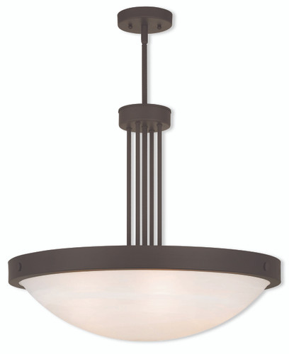 New Brighton Collection 5 Light Bronze Pendant (73965-07)