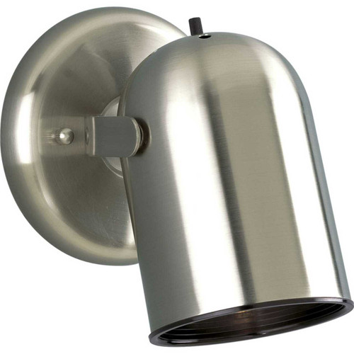 One-Light Multi Directional Wall Fixture with On/Off switch (P6155-09)