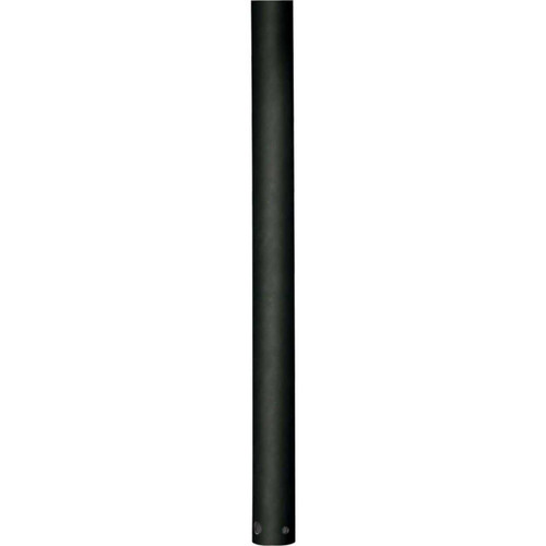 AirPro Collection 18 In. Ceiling Fan Downrod in Forged Black (P2604-80)