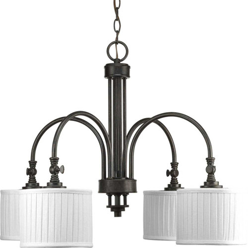 Clayton Collection Four-Light Chandelier (P4421-84)