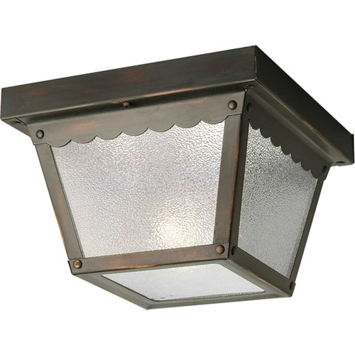 One-Light 7-1/2" Flush Mount for Indoor/Outdoor use (P5727-20)