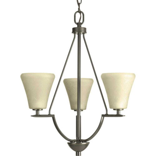 Bravo Collection Three-Light Foyer Chandelier (P3821-20)