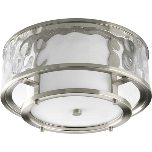 Bay Court Collection Two-Light 15" Flush Mount (P3942-09)