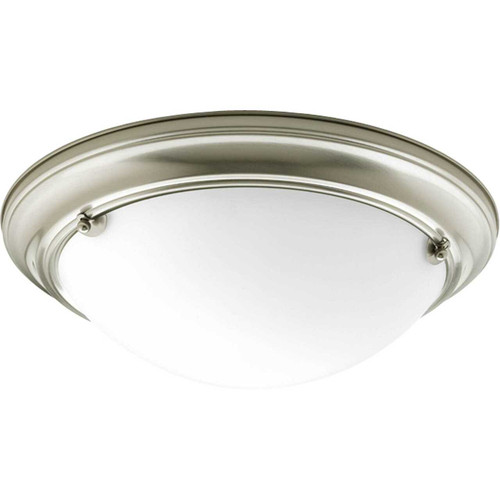 Eclipse Collection Two-Light 15-1/4" Close-to-Ceiling (P7324-09WB)